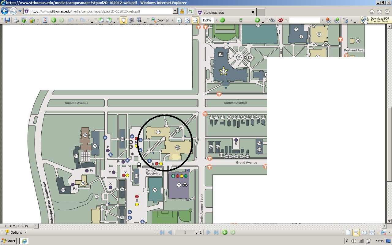 SPRC Meeting Map